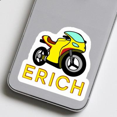 Motorrad Aufkleber Erich Notebook Image