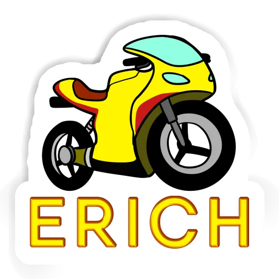 Autocollant Erich Moto Notebook Image