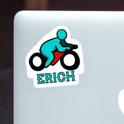 Erich Sticker Motorbike Notebook Image