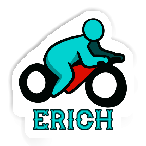 Erich Sticker Motorbike Laptop Image