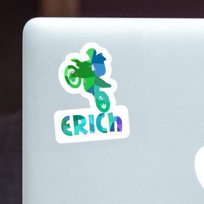 Sticker Erich Motocross Jumper Laptop Image