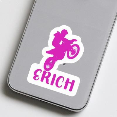 Aufkleber Motocross-Fahrer Erich Gift package Image