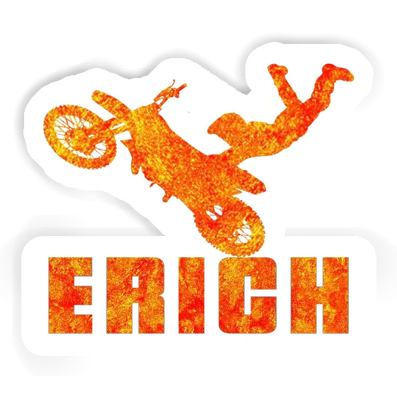 Erich Aufkleber Motocross-Fahrer Image