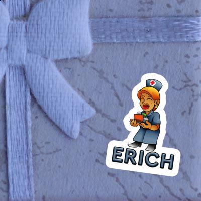 Sticker Pflegefachfrau Erich Gift package Image