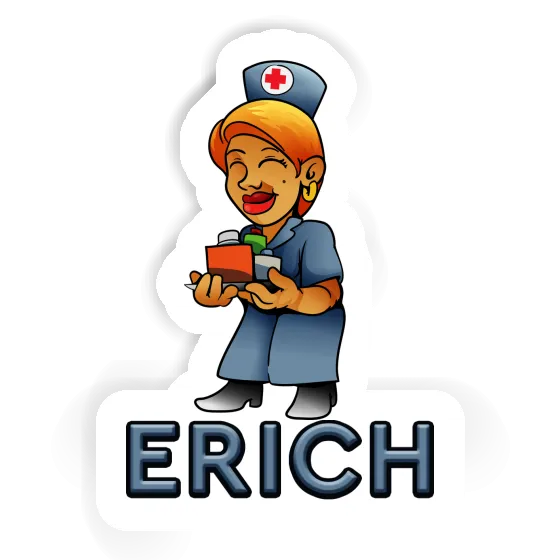 Sticker Erich Nurse Laptop Image
