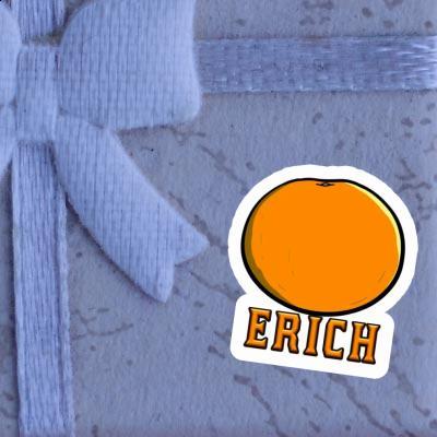 Sticker Orange Erich Image