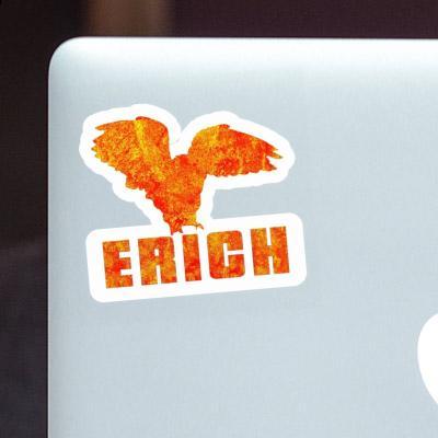 Erich Sticker Owl Image