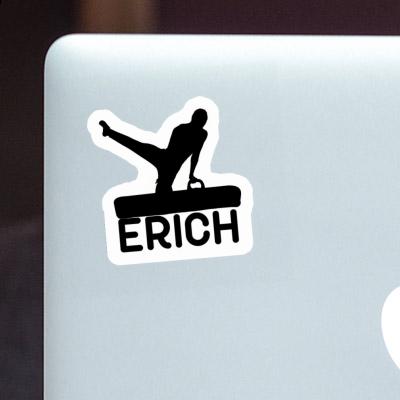 Sticker Gymnast Erich Notebook Image