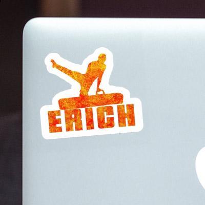 Sticker Erich Gymnast Notebook Image