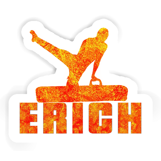 Gymnaste Autocollant Erich Notebook Image