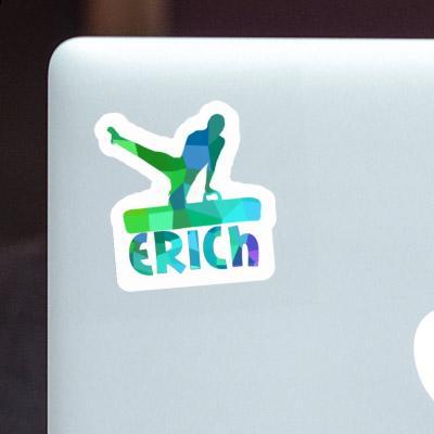 Gymnast Sticker Erich Laptop Image