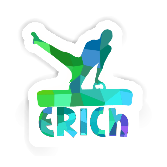 Erich Autocollant Gymnaste Notebook Image