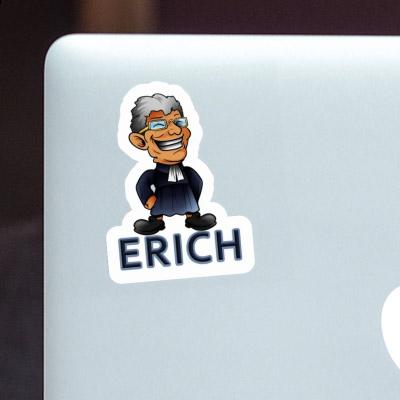 Vicar Sticker Erich Laptop Image