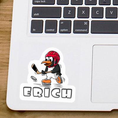 Pingouin de hockey Autocollant Erich Gift package Image