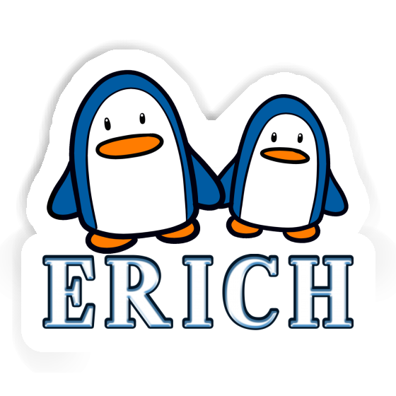 Pingouin Autocollant Erich Image