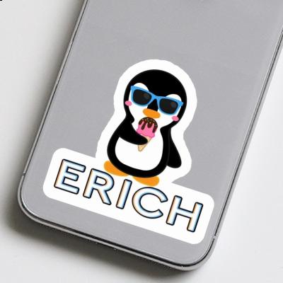 Sticker Pinguin Erich Notebook Image