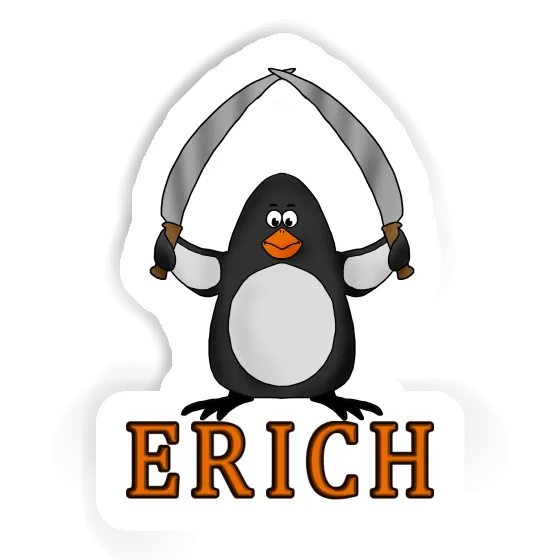 Pingouin Autocollant Erich Notebook Image