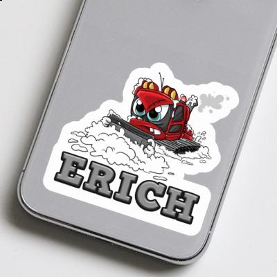 Sticker Erich Snow groomer Gift package Image