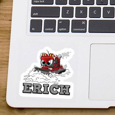 Sticker Erich Snow groomer Notebook Image