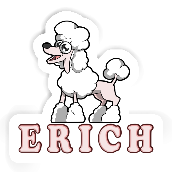 Sticker Poodle Erich Image