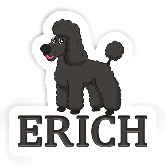Sticker Poodle Erich Laptop Image
