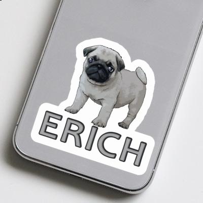 Mops Sticker Erich Gift package Image