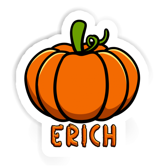 Sticker Pumpkin Erich Laptop Image