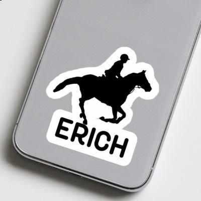 Sticker Horse Rider Erich Notebook Image