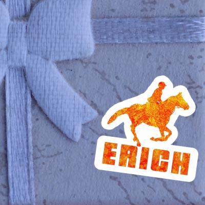 Sticker Horse Rider Erich Laptop Image