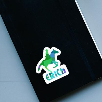 Horse Rider Sticker Erich Laptop Image