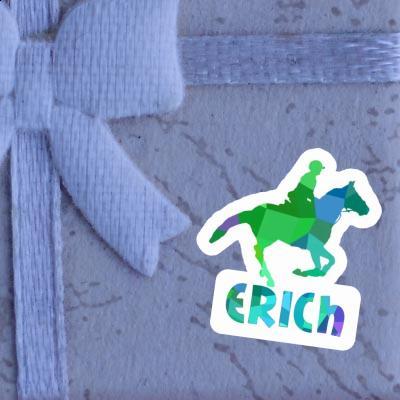Horse Rider Sticker Erich Laptop Image