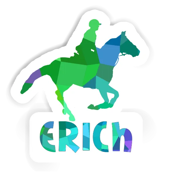 Horse Rider Sticker Erich Image