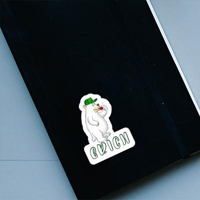 Sticker Ice Bear Erich Gift package Image