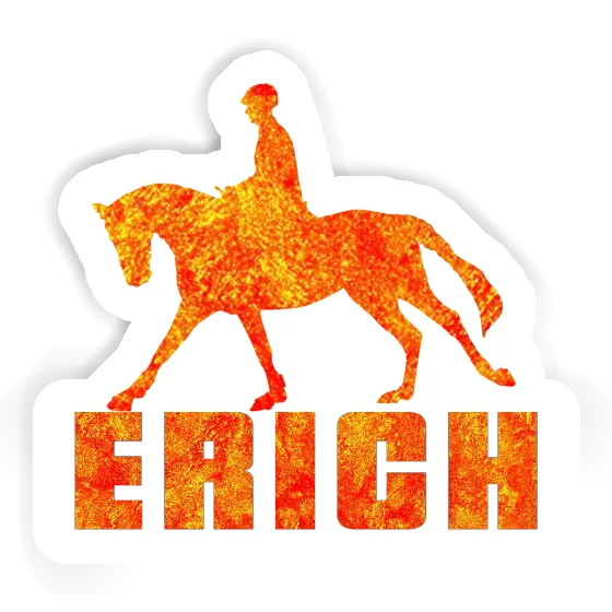 Sticker Erich Horse Rider Laptop Image