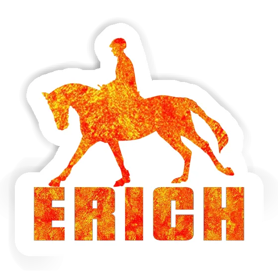 Sticker Erich Horse Rider Image