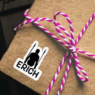 Erich Sticker Ring gymnast Notebook Image
