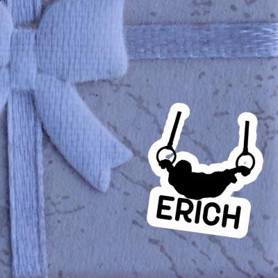 Gymnaste aux anneaux Autocollant Erich Gift package Image