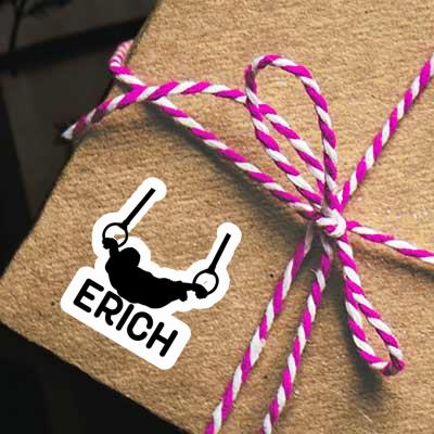 Gymnaste aux anneaux Autocollant Erich Gift package Image