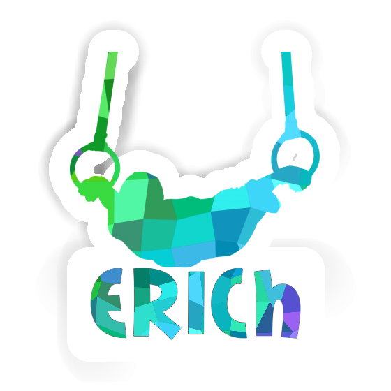 Ring gymnast Sticker Erich Laptop Image
