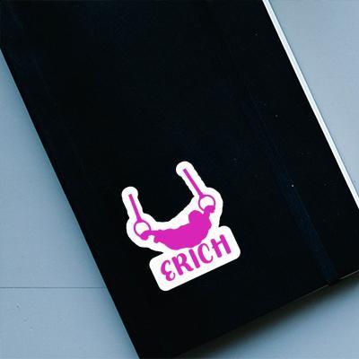 Sticker Ring gymnast Erich Laptop Image