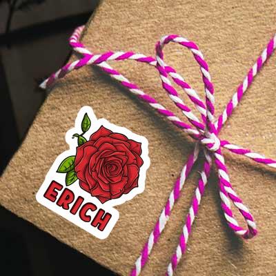 Rose blossom Sticker Erich Notebook Image