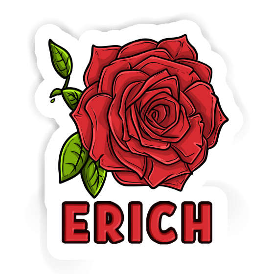 Rose blossom Sticker Erich Laptop Image