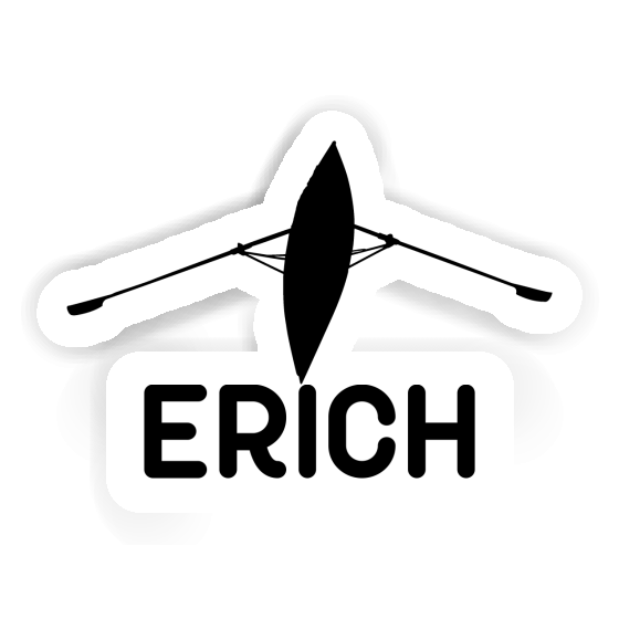 Autocollant Erich Bateau à rames Notebook Image