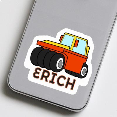 Sticker Wheel Roller Erich Notebook Image
