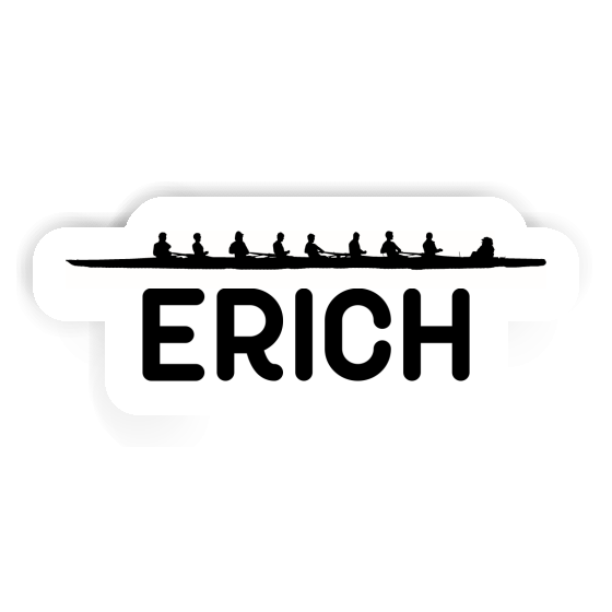 Bateau à rames Autocollant Erich Gift package Image