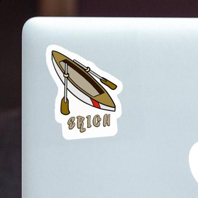 Erich Sticker Rowboat Laptop Image