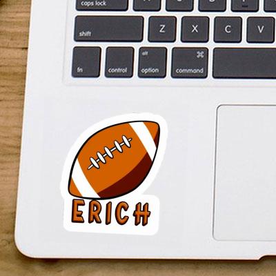 Sticker Rugby Ball Erich Notebook Image
