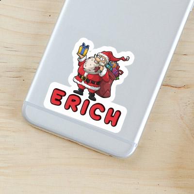 Aufkleber Weihnachtsmann Erich Gift package Image