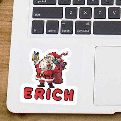 Erich Sticker Santa Claus Gift package Image