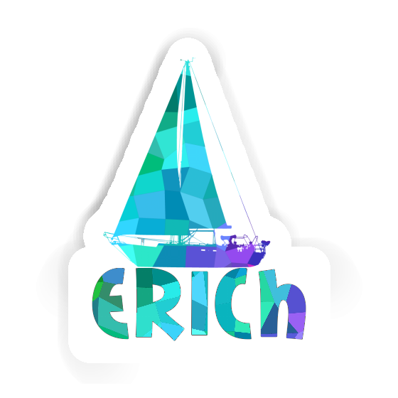 Sticker Erich Sailboat Gift package Image